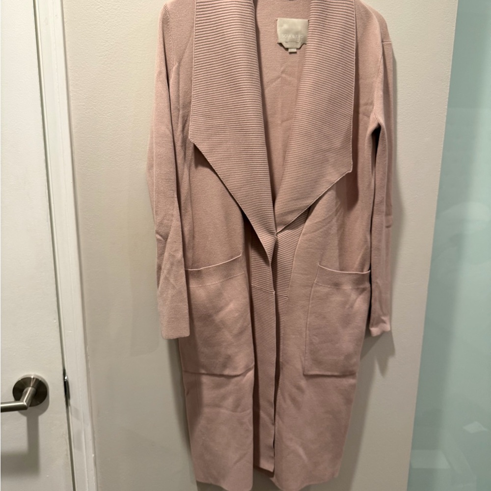 Soia & Kyo Women's Blush Coatigan. Only worn once. Sz S/P